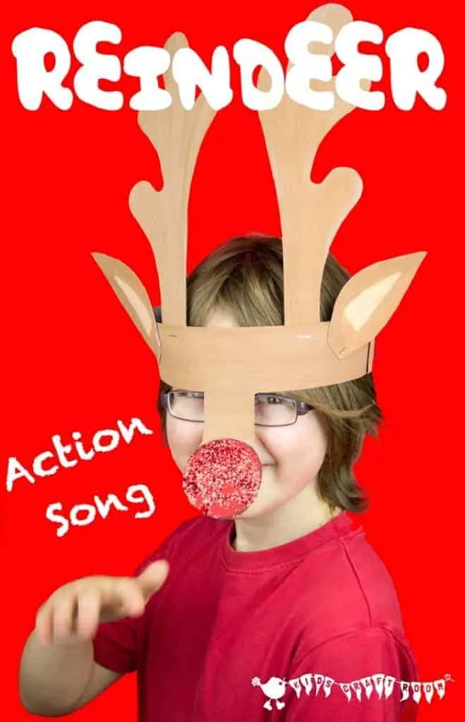 I'm A Little Reindeer - a fun Christmas action song.