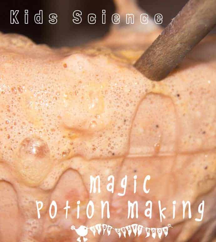 Magic Potion Making! A fun science exploration for kids.