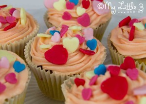 Pretty Valentine Cupcakes