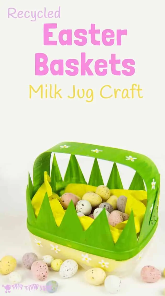 milk jug easter basket