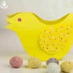Cute Rocking Chick - a fun recycled Easter craft for kids.