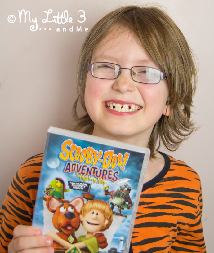 Win Scooby-Doo Adventures the Mystery Map puppet DVD with My Little 3 and Me.