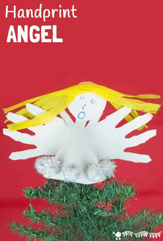 Printable Paper Ornament - Angel Tree Topper