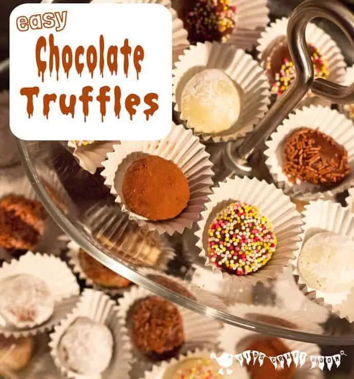 EASY CHOCOLATE TRUFFLE RECIPE - A great Brazilian Brigadeiro recipe for cooking with kids, and they make super gifts too! 