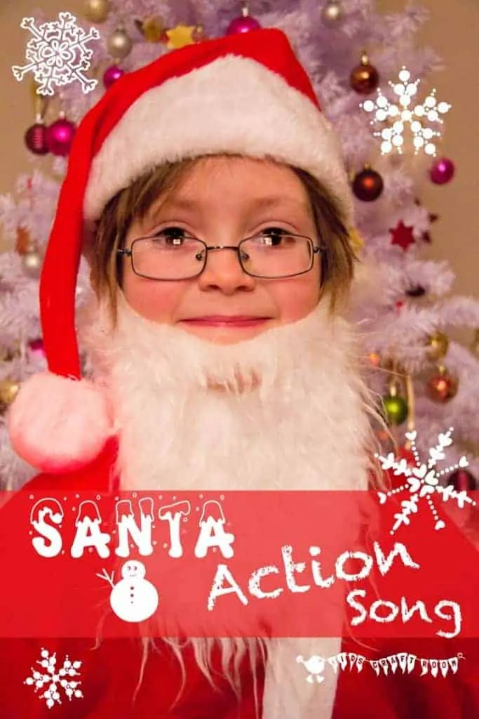 "I am Santa Claus" a jolly Christmas action song for kids.