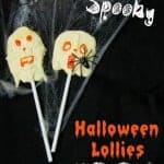 Ghost Popsicles - Looking for Halloween food for kids and Halloween crafts for kids? Combine the two with Spook-tastic Ghost Lollies, a fun Halloween craft you can eat!