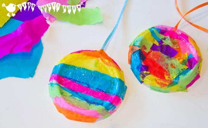 Here's a colourful and easy suncatcher craft kids of all ages can enjoy. But be prepared they won't want to stop at just making one!