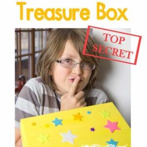 Shhhh, don't tell but we've been making TREASURE BOXES WITH SECRET COMPARTMENTS! Kids will adore stashing away their little treasures out of sight and you'll love that they're keeping things tidy!
