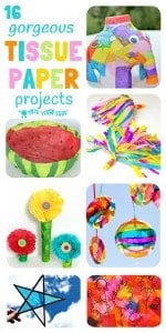 Tissue Paper Crafts For Kids - Kids Craft Room