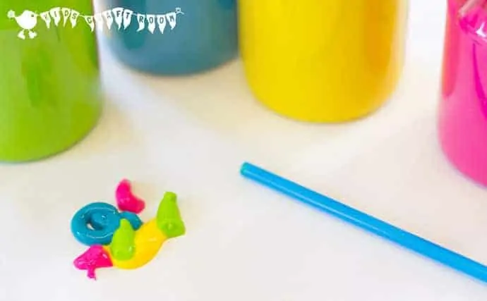 Puffy Paint Monster Craft - Creative Little Explorers