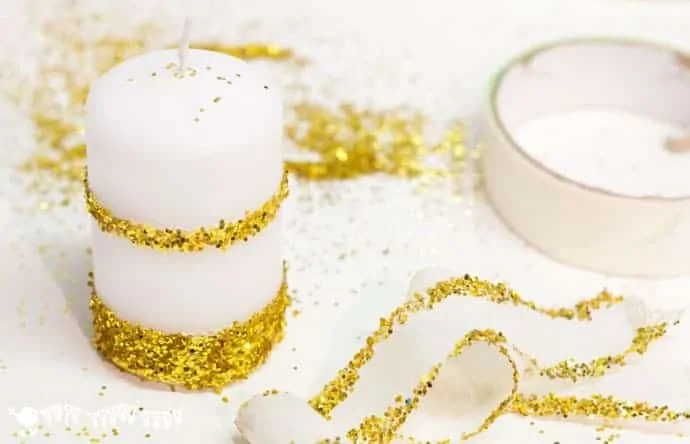 How-to-make-glitter-candles-step-3