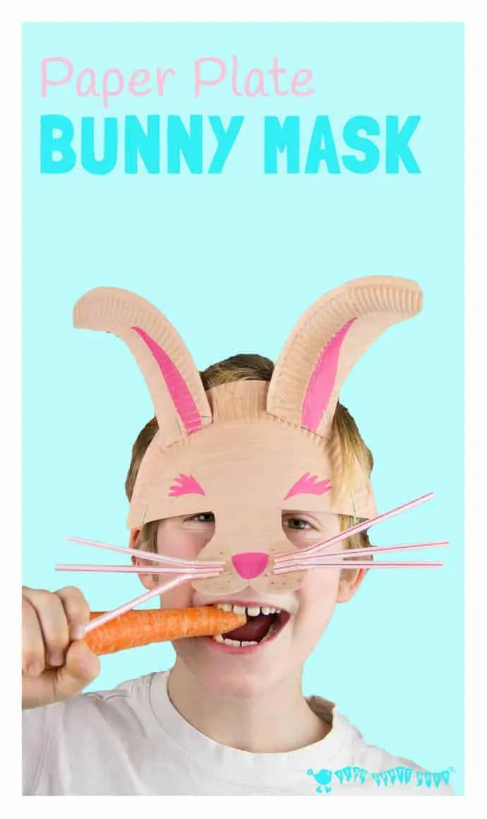 jogger Datum Plantation Make A Paper Plate Easter Bunny Mask - Kids Craft Room