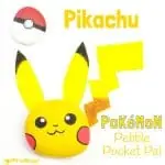 Pikachu Craft - We love this easy and cute Pokémon pebble craft. Pikachu is a pocket pal you can actually play with! This fun Pebble Pikachu is a great Pokemon DIY for Pokemon Go fans...gotta catch 'em all! Lot's more coming soon...