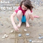 This fun NATURE SCAVENGER HUNT TIC TAC TOE game has a clever twist that keeps your kids engaged for longer and gets them learning about the natural world around them time and time again!