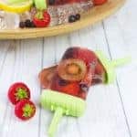 Yummy! These adult only boozy Pimm's Popsicles are fruit packed, look amazing and are totally delicious! They're perfect for a Summer treat and for sharing.