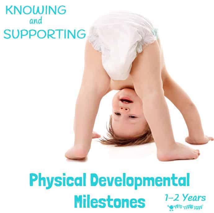 Knowing the core physical developmental milestones between the ages of 1 -2 years can help us provide the best opportunities to support children's learning and help them reach their full potential.