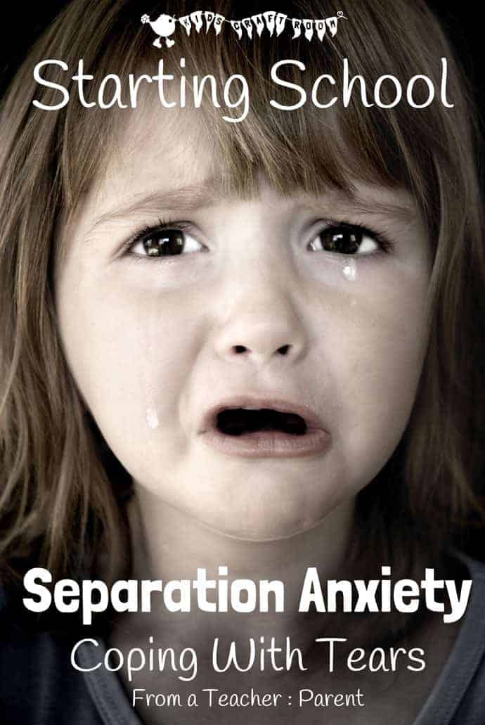 Starting School Separation Anxiety Coping With Tears