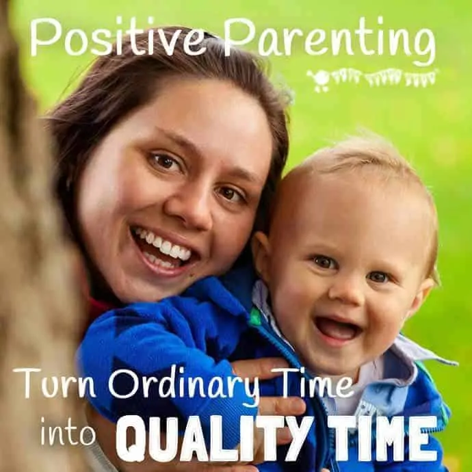 POSITIVE PARENTING - MAKING QUALITY TIME Regular family "quality time" is so valuable for kids, developing their self esteem and self confidence and strengthening relationships and trust, but busy lives can make finding time hard! Let's look at top tips to easily turn ordinary time into "quality time" every day. #positiveparenting #parenting #parentinghacks #presentparenting #engagedparenting #inthemoment #qualityplay #family #familytime 