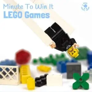 Fun and exciting Minute To Win It LEGO Games are perfect for family games nights and kids play dates. (From awesome book 365 Things To Do With LEGO Bricks.)