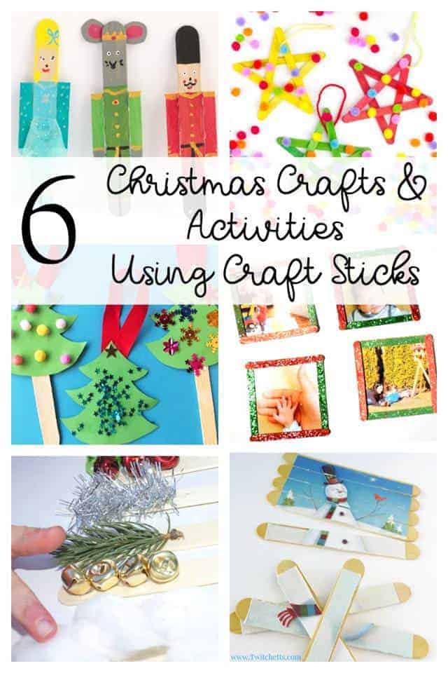 Popsicle Stick Christmas Crafts For Kids