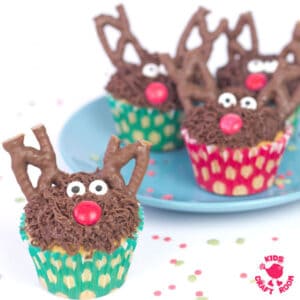 Cute 'N' Tasty Reindeer Cupcakes
