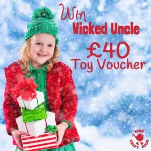 I've teamed with Wicked Uncle to find creative gifts for tween boys and to offer you the chance to win a £40 voucher to spend on toys for Christmas too!