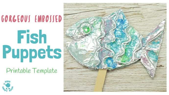 Foil Fish Earth Day Art Project for Kids 