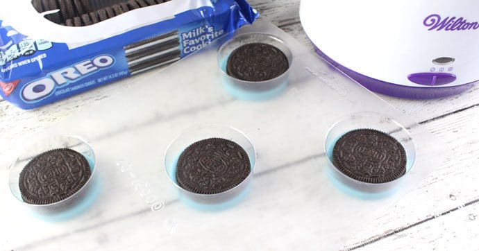 Step 2 - OREO SHARK TREATS are great for cooking with kids. A fin-tastic Summer activity perfect for shark week and ocean themes. Shark Cookies taste delicious and look adorable! 