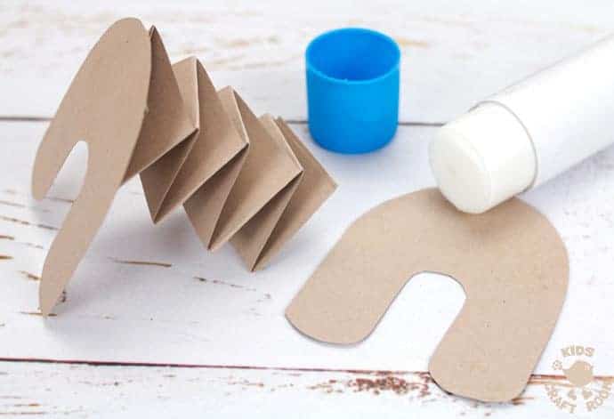 step 7 paper reindeer craft