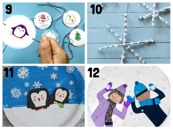 9-12 New Wonderful Winter Crafts For Kids