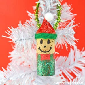 Cheeky Cork Elf Ornaments