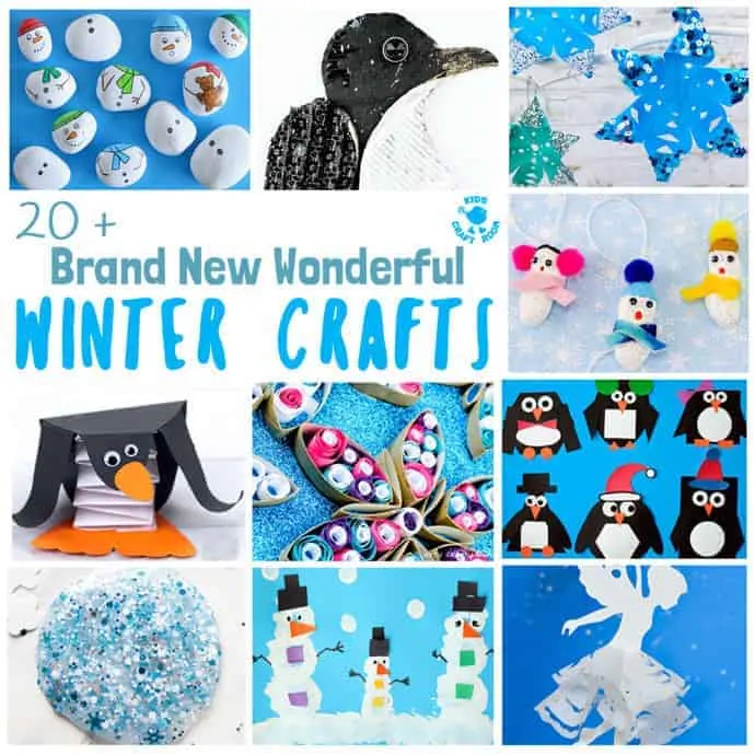 Brand New Wonderful Winter Crafts - Kids Craft Room