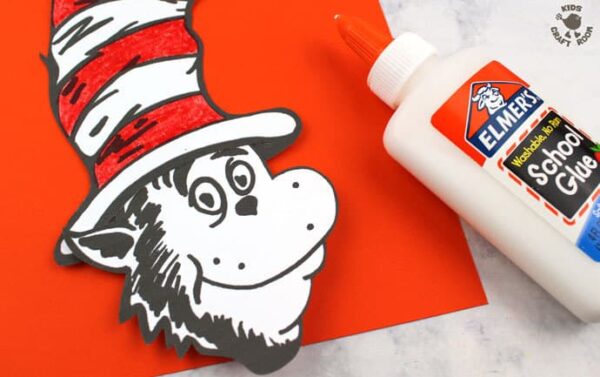 Paper Bag Cat In The Hat Puppets - Kids Craft Room