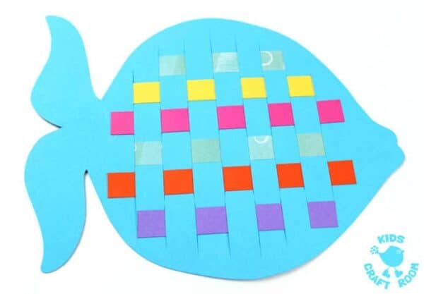 Paper Weaving Fish Craft Kids Craft Room