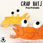 Printable Crab Hats