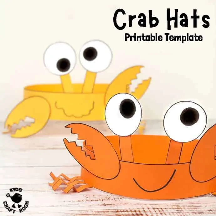 Fun Crab Hats pin 3