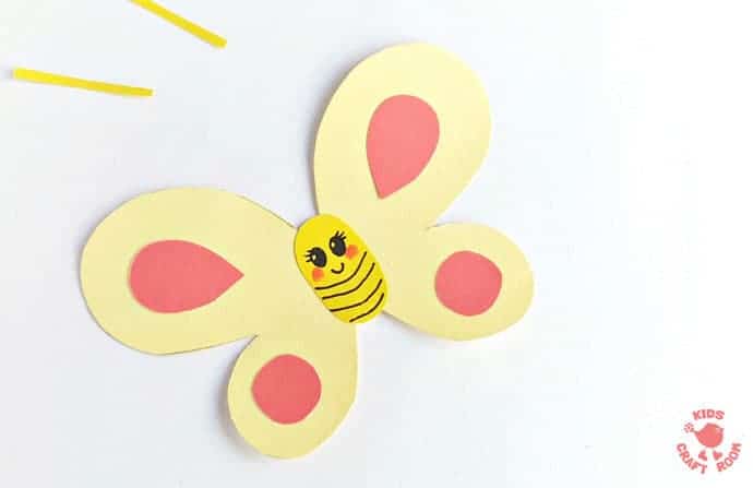 Step 3 Cute Paper Butterfly Craft
