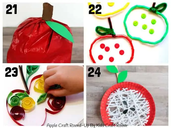 Best Apple Crafts For Kids To Make 21-24