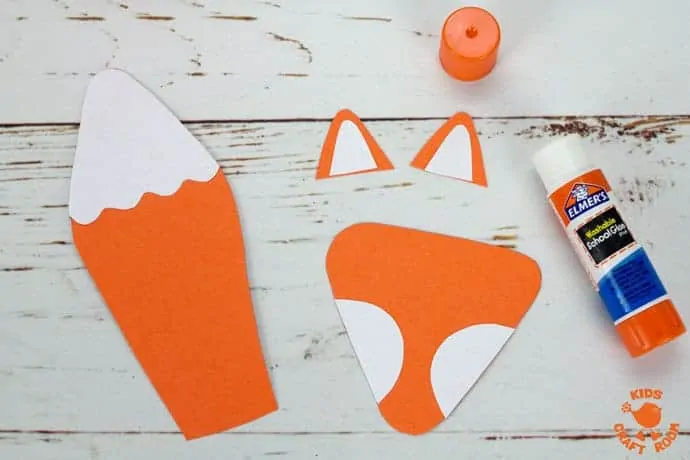 Step 2 Cute Paper Cup Fox Craft For Kids