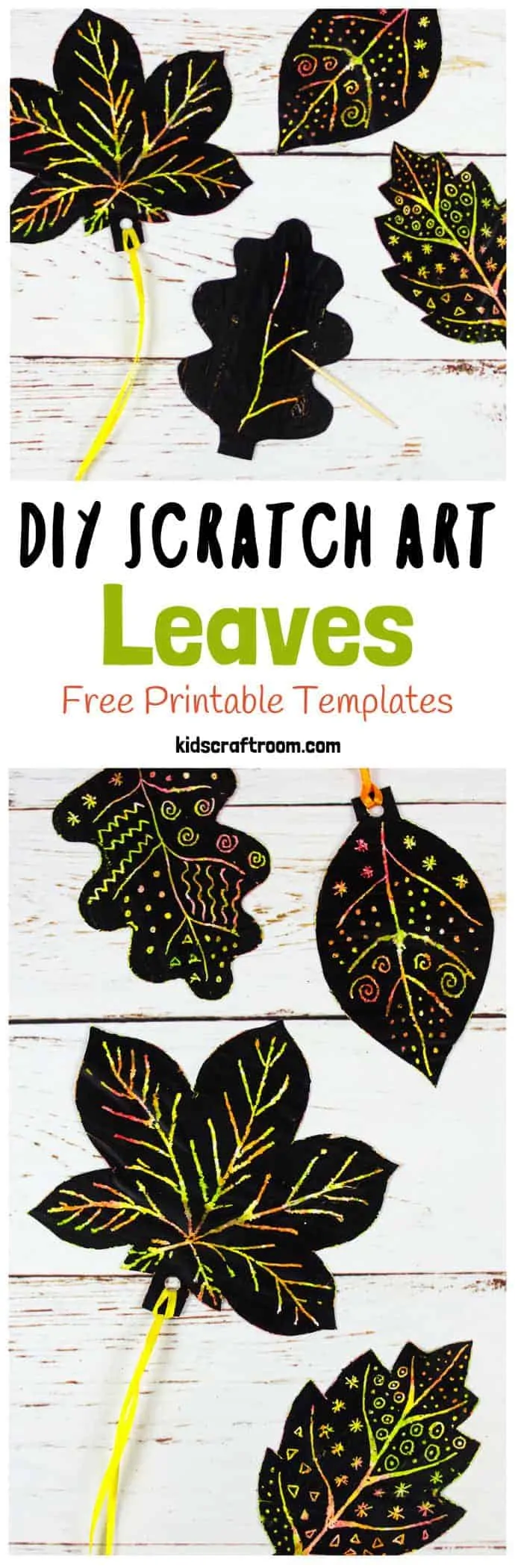 Make a Colorful Winter Hat Craft with Scratch Art - Projects with Kids