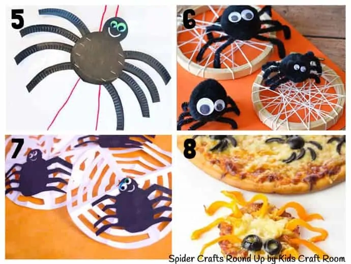 Collection Of The Best Spider Crafts For Kids 5-8