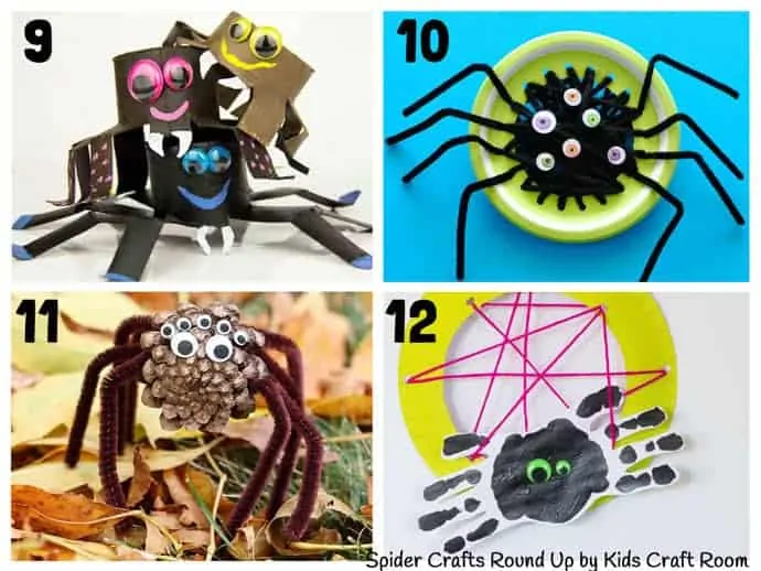 Collection Of The Best Spider Crafts For Kids 9-12
