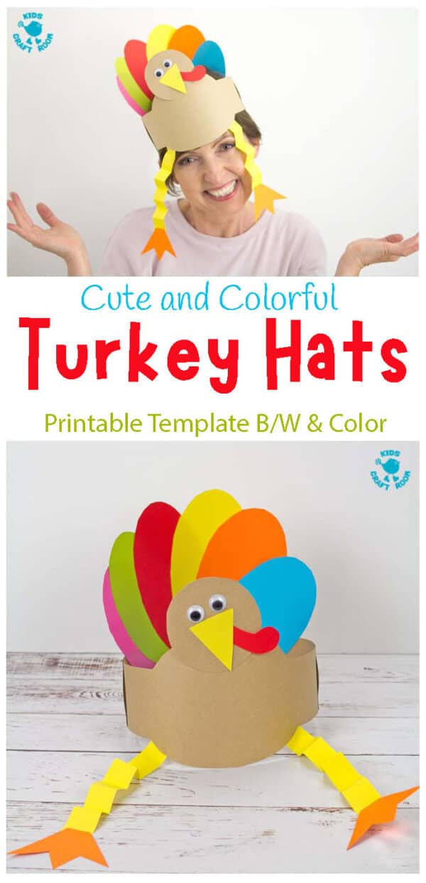 Printable Turkey Hat Craft Kids Craft Room
