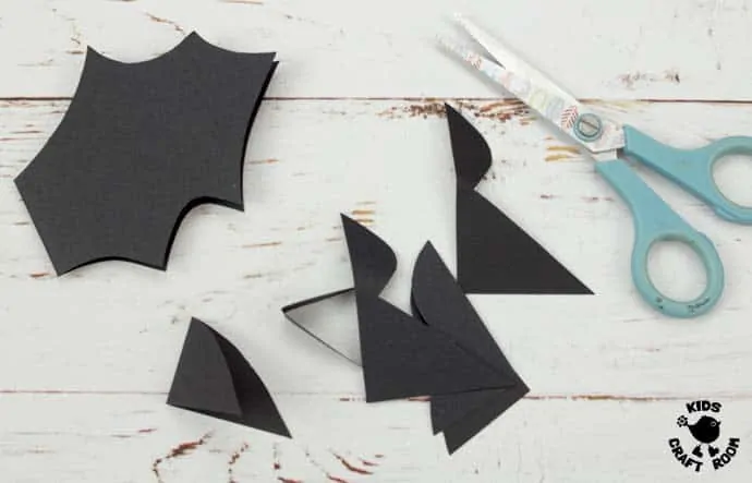 Step 3 Flying Paper Cup Bat Craft.