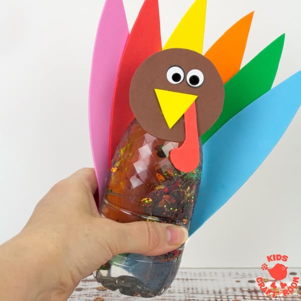 Thanksgiving Turkey Sensory Bottles