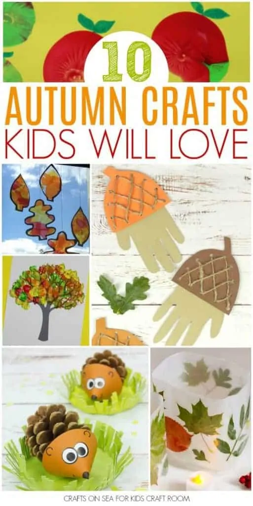 Make the most of the season with these 10 Easy Autumn Crafts for Kids. Such lovely ways to inspire creativity and fun! #kidscrafts #Autumn #Fall #autumncrafts #fallcrafts #easycrafts