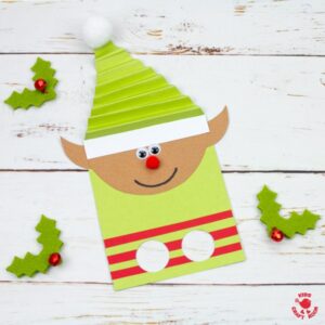 Elf Finger Puppet Craft With Printable Template