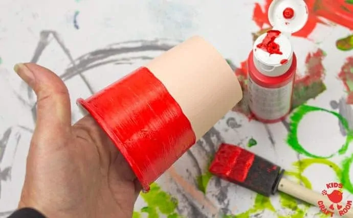Jumping Paper Cup Elf Craft step 1.