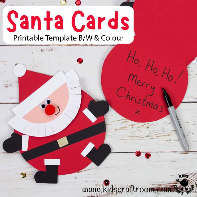 Details about  / Hallmark from Santa Christmas Card  for Kid 2 FREE BONUS CARDS 4 Cards /& Env