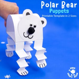 Polar Bear Puppet Craft
